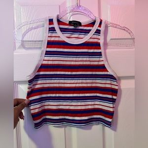 Striped crop top🖤